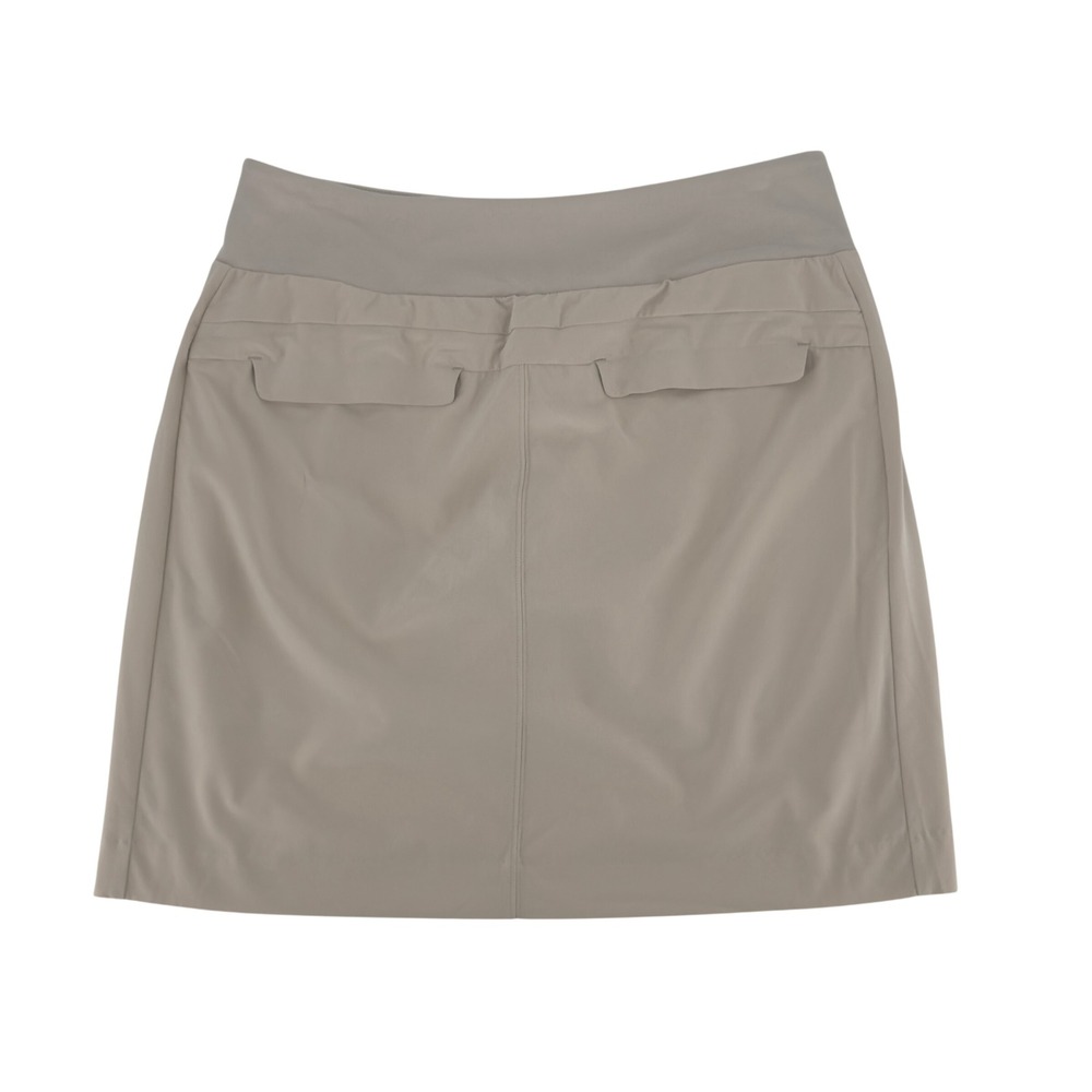 Athleta Soho Skort Beige Built In Shorts Athletic Golf Tennis Skirt 10 - Picture 4 of 9